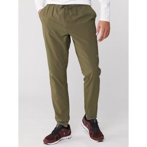 Patagonia Terrebonne Lightweight Ripstop Drawstring Jogger Pants Basin Green S
